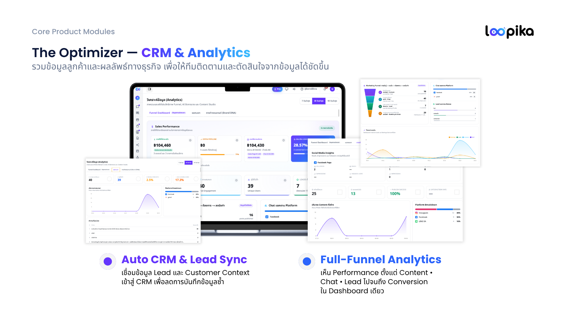Loopika The Optimizer - CRM & Analytics
